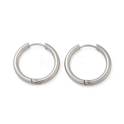 202 Stainless Steel Huggie Hoop Earrings EJEW-F111A-20mm-P01-1