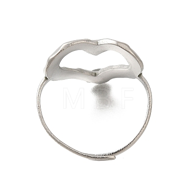 304 Stainless Steel Rings for Women RJEW-S238-02P-1