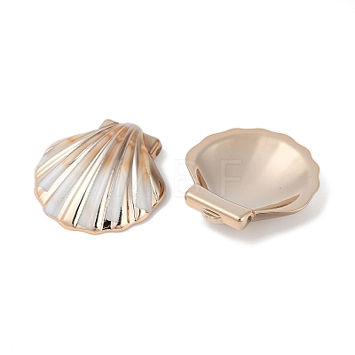 Acrylic Imitation Shell Pendants OACR-F012-04-1