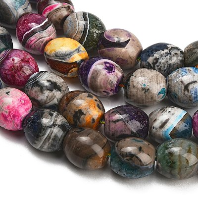 Natural Agate Beads Strands GG-L001-J01-03-1