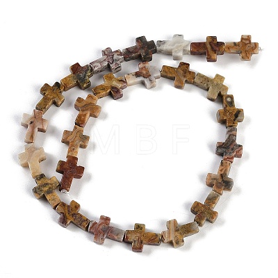 Natural Crazy Agate Beads Strands G-I369-A04-02-1