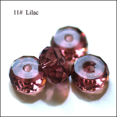 Imitation Austrian Crystal Beads SWAR-F078-8x12mm-11-1