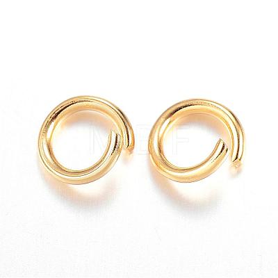 304 Stainless Steel Open Jump Rings STAS-F084-22G-1