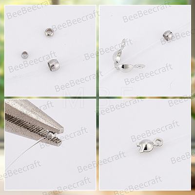 800Pcs 304 Stainless Steel Spacer Beads STAS-BBC0009-76C-1