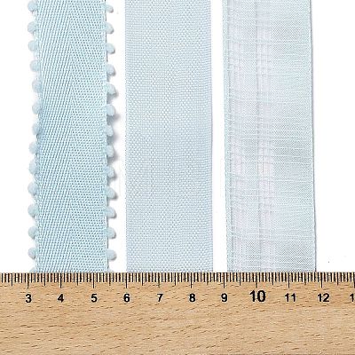 9 Yards 3 Styles Polyester Ribbon SRIB-A014-E10-1
