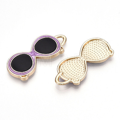 Alloy Enamel Pendants ENAM-T022-19E-1