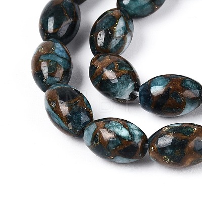 Dyed Synthetic Gemstone Beads Strands G-T144-38A-1