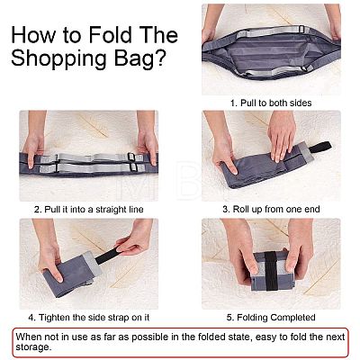 Polyester Portable Shopping Bag ABAG-SZC0008-02J-1