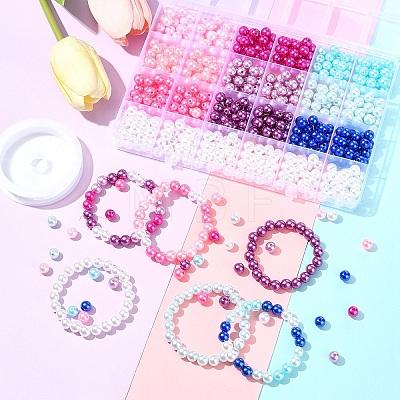 DIY Bracelet/Necklace Stretch Making Kits DIY-FS0008-84-1