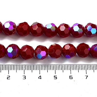 Opaque Glass Beads Strands EGLA-A035-P10mm-L02-1
