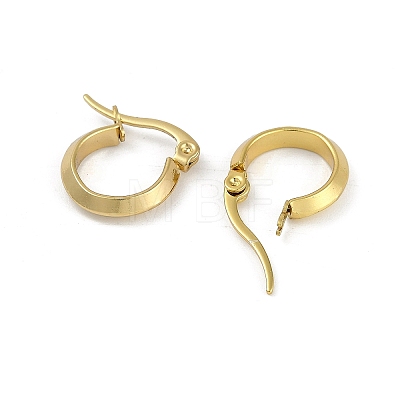 PVD Vacuum Plating 202 Stainless Steel Hoop Earrings EJEW-H003-46G-1