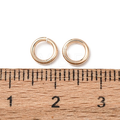 1/20 14K Gold Filled Open Jump Rings KK-G164-06G-02-1