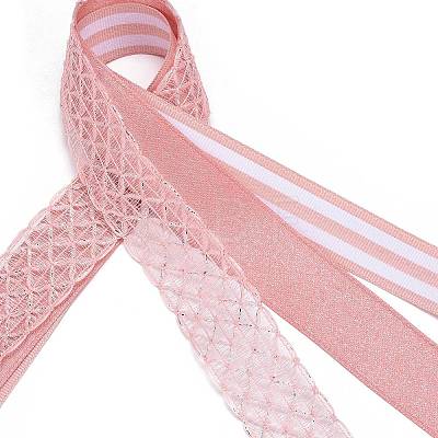 9 Yards 3 Styles Polyester Ribbon SRIB-A014-B05-1