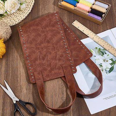 1Pc DIY PU Leather Storage Bags ABAG-CL0001-59B-1