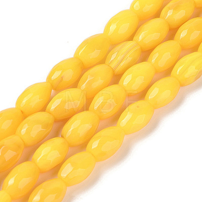 Natural Agate Beads Strands G-Q194-B01-01D-1