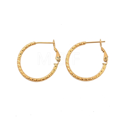 304 Stainless Steel Hoop Earrings For Women EJEW-B114-02A-G-1