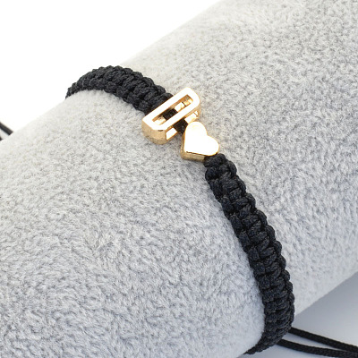 Alloy Beads Braided Bead Bracelets FS-WGADCE6-04-1