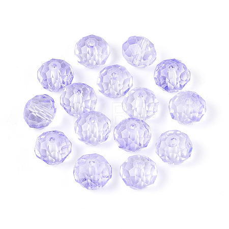Baking Paint Transparent Glass Beads X1-GLAA-N011-10mm-05-1