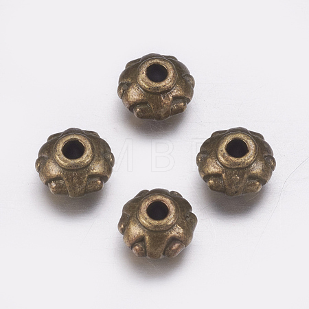 Tibetan Style Spacer Beads TIBEB-A24612-AB-FF-1