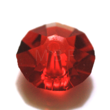 Imitation Austrian Crystal Beads SWAR-F061-3x6mm-06-1