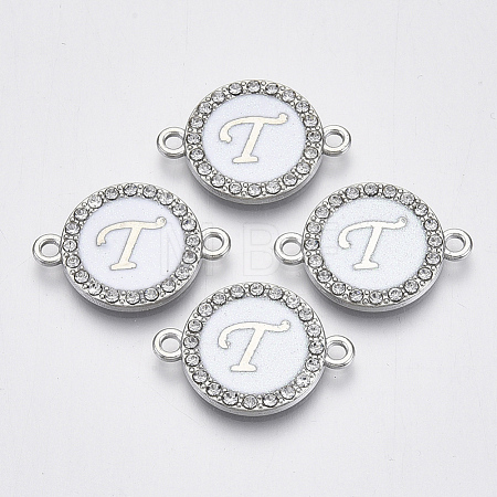 Alloy Enamel Links Connectors ENAM-TAC0003-01S-04T-1