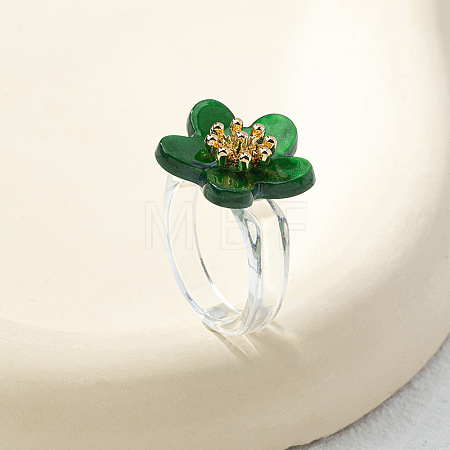 Resin with Alloy Finger Rings FS-WGBAD96-03-1
