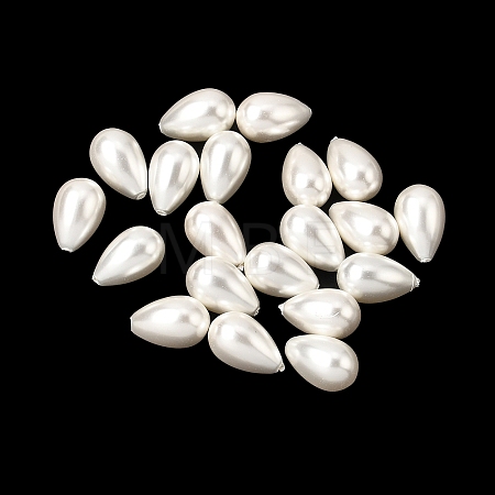 Electroplated Shell Pearl Beads BSHE-B008-03-1