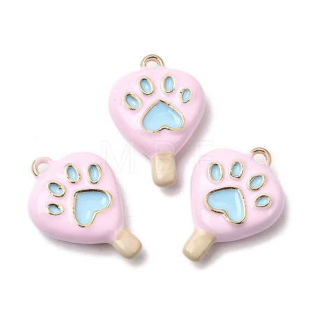 Alloy Enamel Pendants PALLOY-T094-05A-1