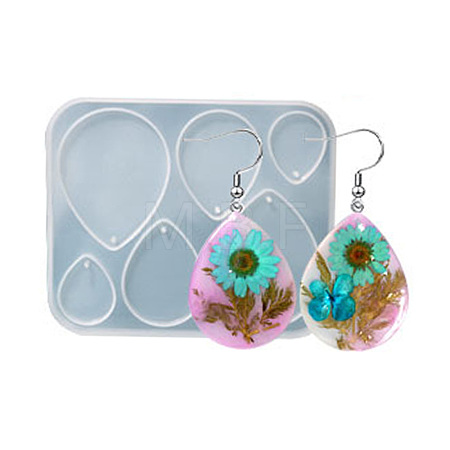 DIY Pendant Silicone Molds DIY-G065-01K-1
