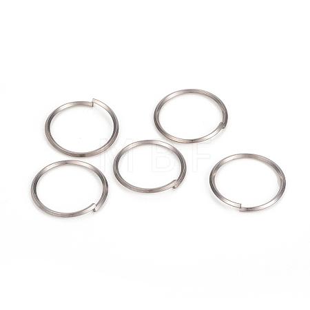 Non-Tarnish 304 Stainless Steel Open Jump Rings STAS-I150-07A-P-1