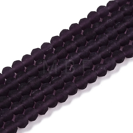 Transparent Glass Beads Strands EGLA-A044-T4mm-MD15-1