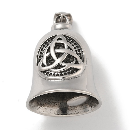 304 Stainless Steel Big Pendants STAS-Z097-01AS-04-1