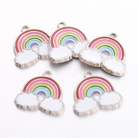 Alloy Enamel Pendants LS-EA214Y-1