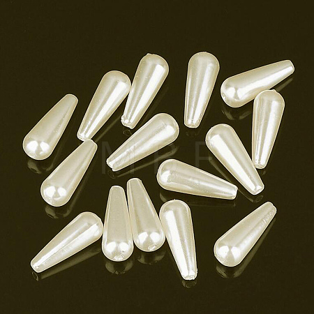 ABS Plastic Imitation Pearl MACR-G002-12-1