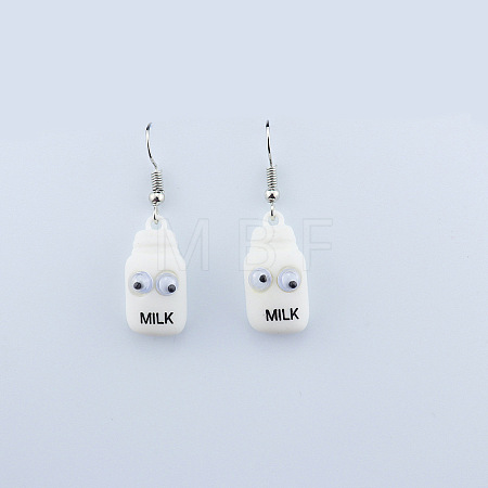 Dessert Resin Dangle Earrings FS-WGC540C-04-1