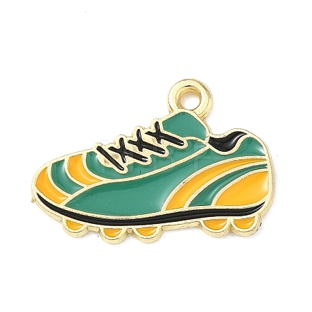 Alloy Enamel Pendants ENAM-I075-01G-04-1