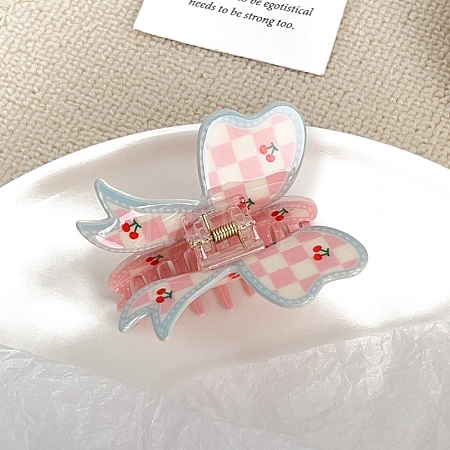Acrylic Claw Hair Clips PW-WGE5045-01-1