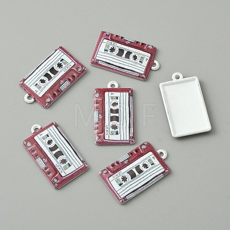 Baking Paint Alloy Pendants FIND-WH0152-228A-1
