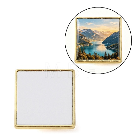 Soccer Season Sublimation Blank Brooch Pins FIND-T077-01E-G-1