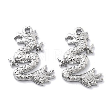 Anti-Tarnish 304 Stainless Steel Pendants STAS-R130-27P-1