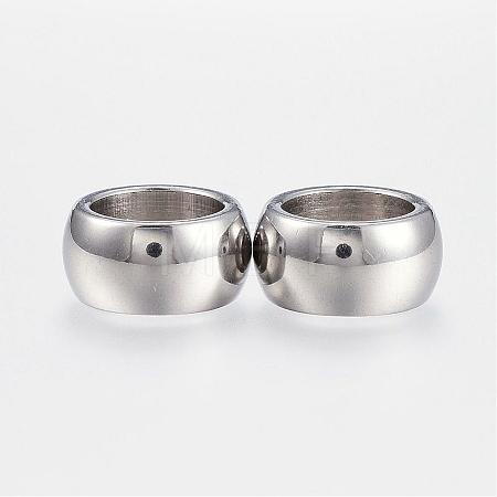 Tarnish Resistant 304 Stainless Steel Beads STAS-P127-01P-1