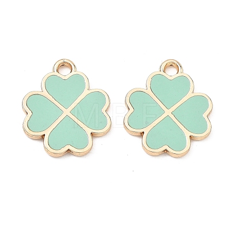 Alloy Enamel Pendants ENAM-G235-07G-06-1