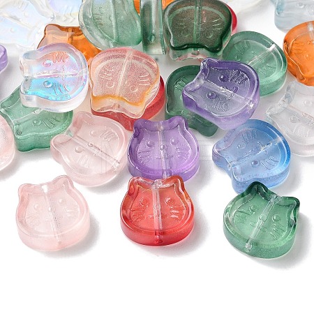Transparent Glass Beads GLAA-O023-22-1