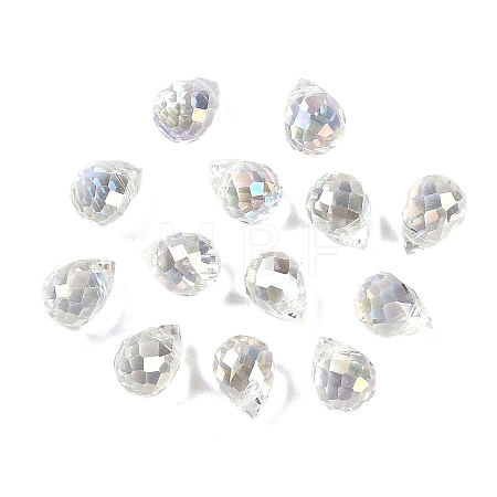 Electroplate Glass Beads EGLA-C008-01A-AB01-1