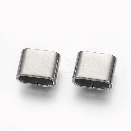 Tarnish Resistant 201 Stainless Steel Slide Charms STAS-G187-29P-A-1