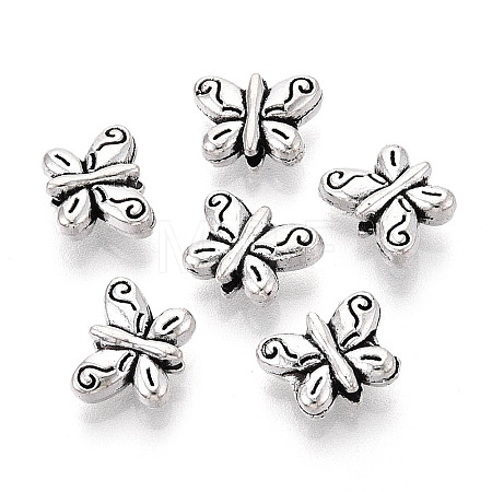 Tibetan Style Alloy Beads TIBEB-T004-09AS-1