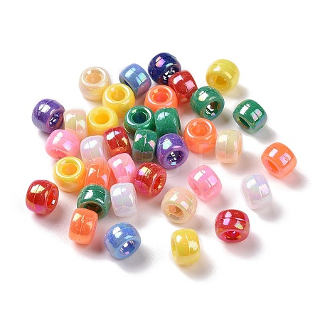 Opaque Acrylic Beads MACR-Q245-01-1