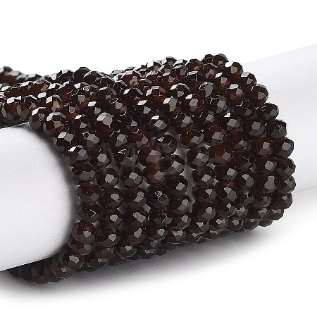 Baking Paint Imitation Jade Glass Bead Strands LS-DGLA-A034-J4MM-A11-1
