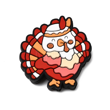 Thanksgiving Theme Silicone Beads SIL-J001-01E-1