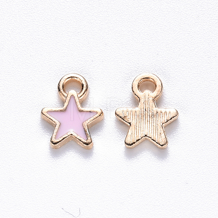 Alloy Enamel Charms X-ENAM-S121-029A-1